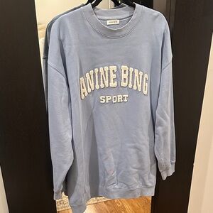 Anine Bing Sport Light Blue Pullover
